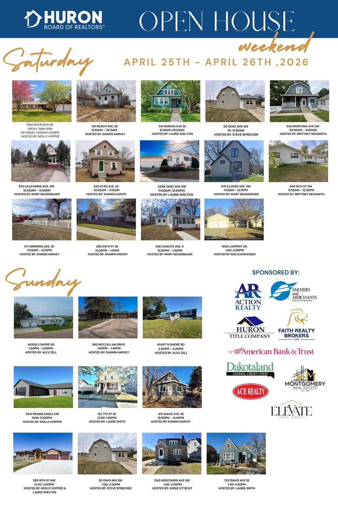 Huron Open House Weekend_2026