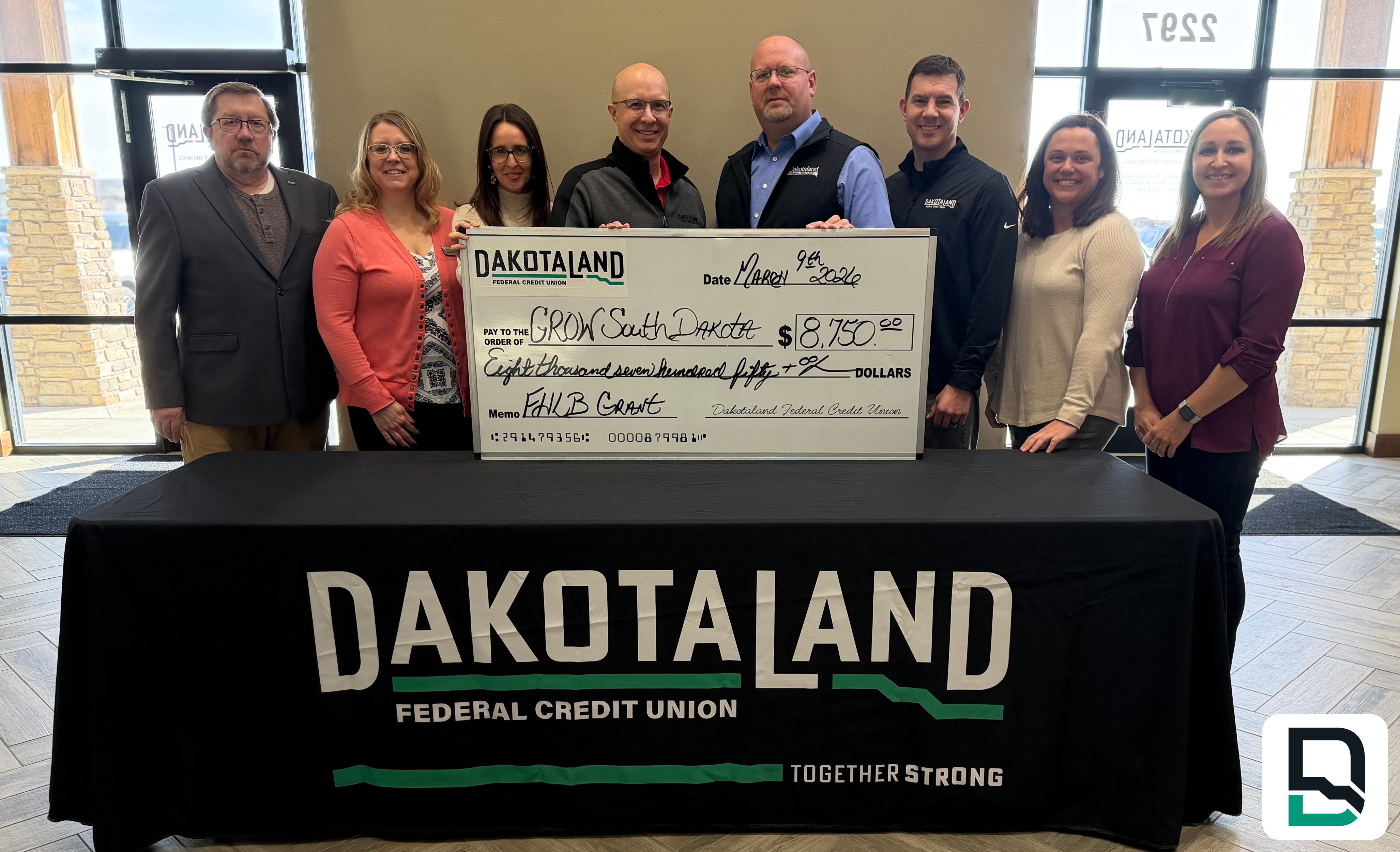 GROW SD Receives $8,750 Grant