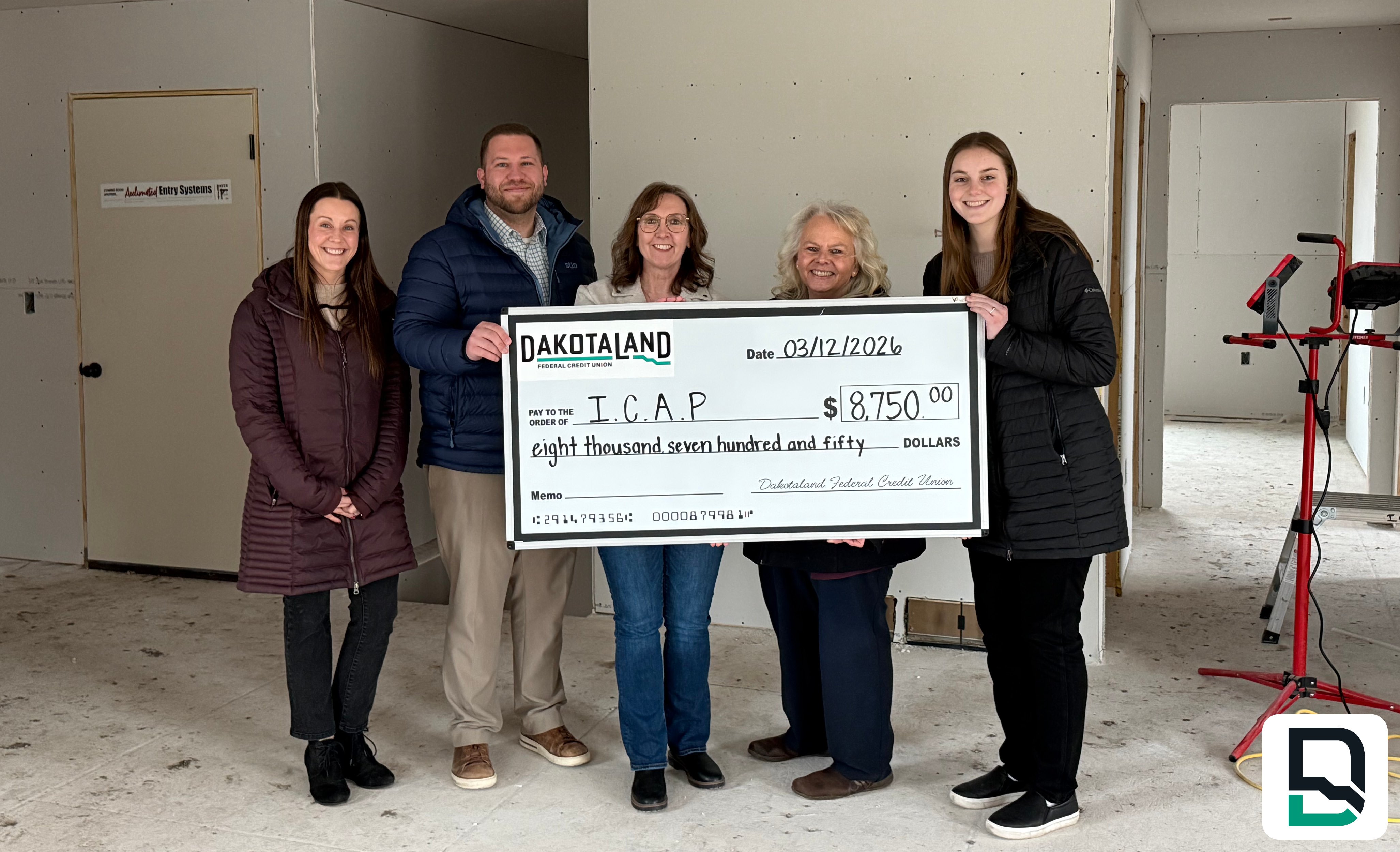 Inter-Lakes Community Action Partnership Receives $8,750 Grant